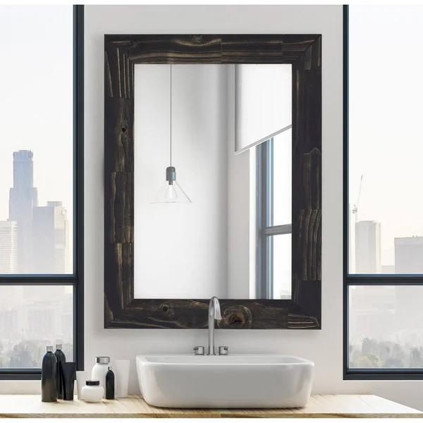 Hitchcock Butterfield Yosemite Ebony Mirror - 43.5x22W x 55.5x22H