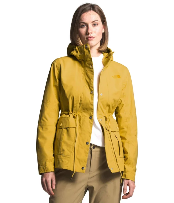 The North Face Women's Zoomie Jacket - Small - Bamboo Yellow