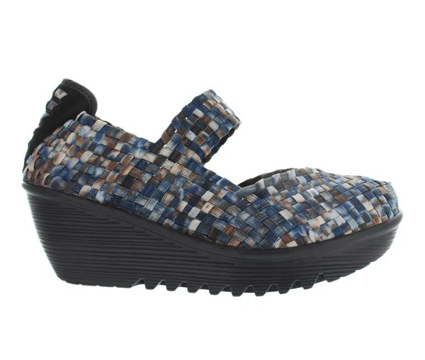 Women's Bernie Mev Lulia - Size: 37, Navy Camo Stretch Nylon