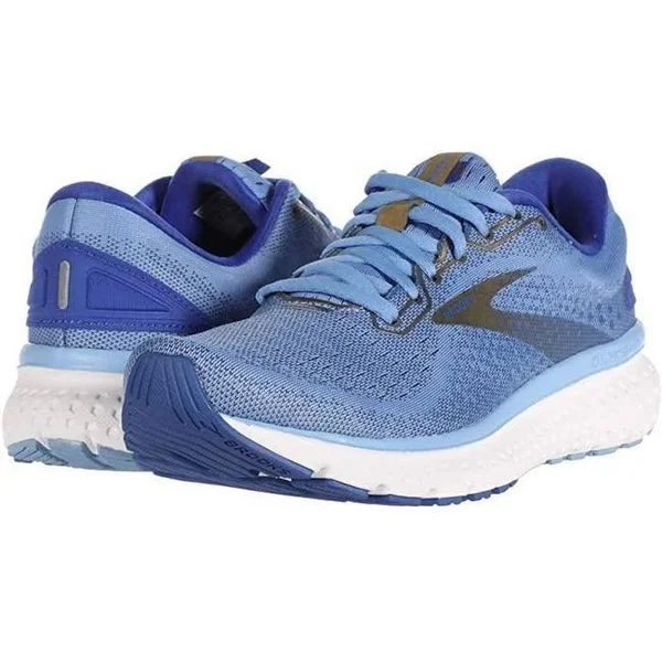 Brooks Women's Glycerin 18 Cornflower-Blue-Gold, 5