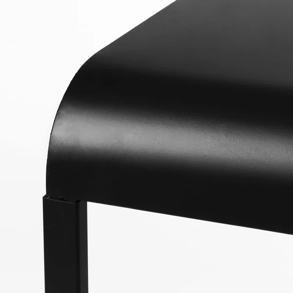 Black C-Shaped Desk