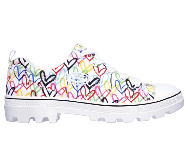 Skechers Street Roadies-Hashtag Love 6 Women's White