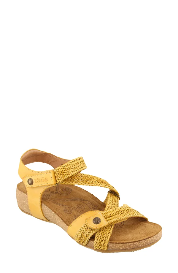 Taos Women's Trulie Sandal Golden Yellow 36