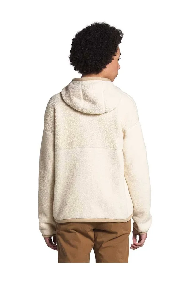 The North Face Women's Cragmont Fleece Full Zip Hoodie, Sand, Size: Small
