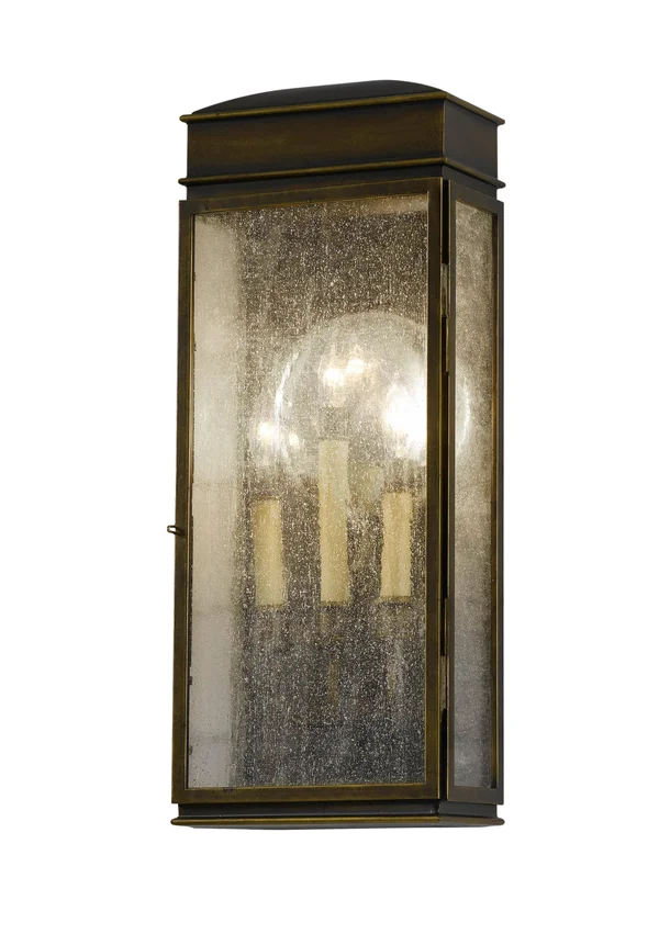 Feiss OL7402ASTB Whitaker 3-Light Astral Bronze Outdoor Wall Lantern