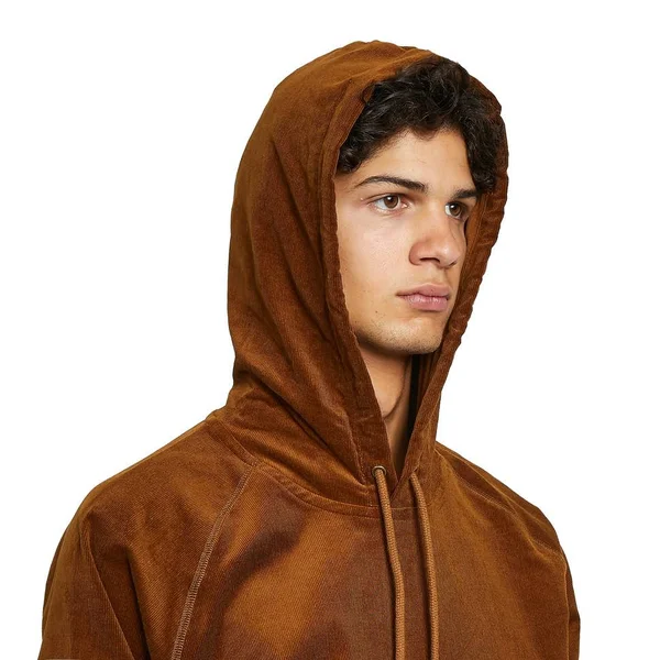 Carhartt WIP Hooded Cord Sweat I029101 TAWNY/GOLD