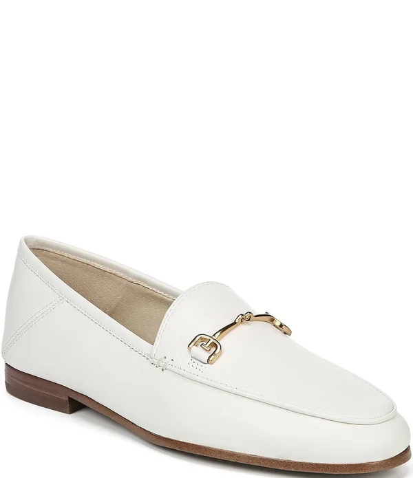 Sam Edelman Loraine Bit Loafer White Leather
