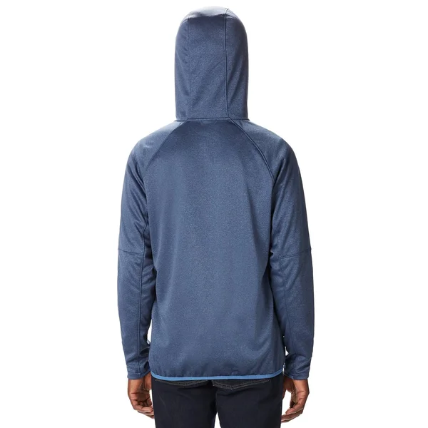 Columbia Men's Outdoor Elements Hooded Full Zip - Small - Dark Mountain/Scout Blue