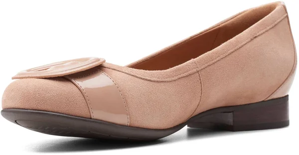 Clarks Un Blush Cove Flat - Beige - 9 W