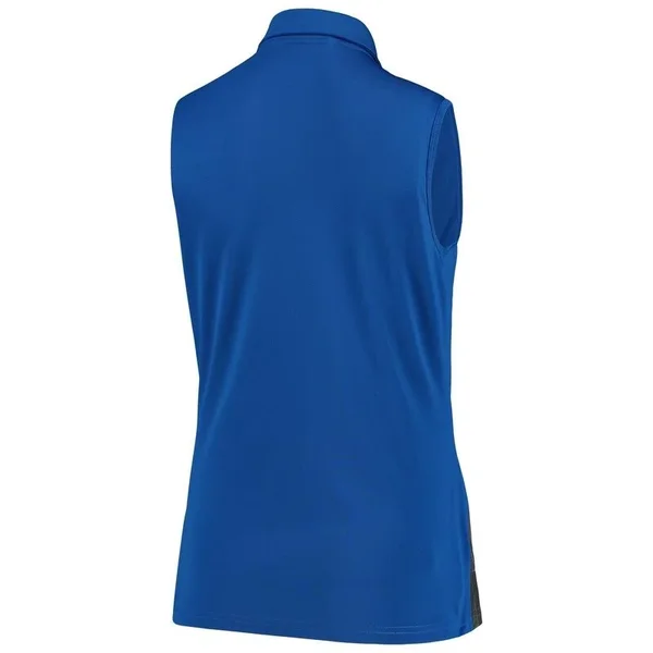Adidas Golf Performance Sleeveless Polo (Collegiate Royal) Women's Sleeveless
