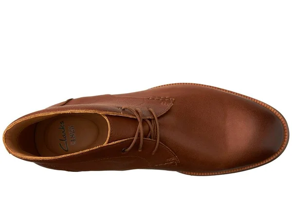 Clarks Men's Broyd Mid Chukka Boot, Size: 10, Tan Leather