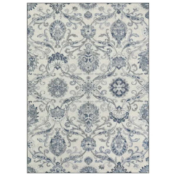 Maples Alexa Rug, Blue, 5x7 ft
