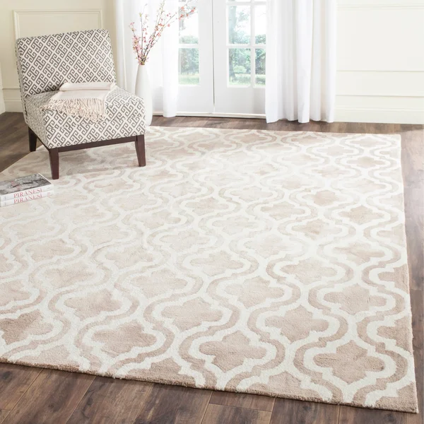 Safavieh 2&-3x22 x 8& Dip Dye DDY537G Beige, Ivory Rug