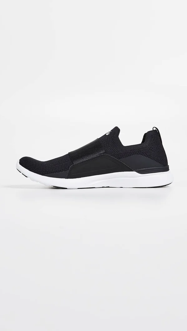 APL Men's TechLoom Bliss Black/White Shoes in Size 9, Athletic Propulsion Labs
