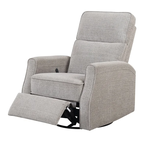 Porch & den Hodges Swivel Glider Recliner - Wheat