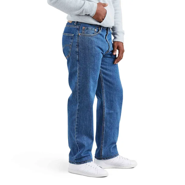 Levi&s 550 Relaxed Fit Jeans (Big & Tall) - Medium Stonewash