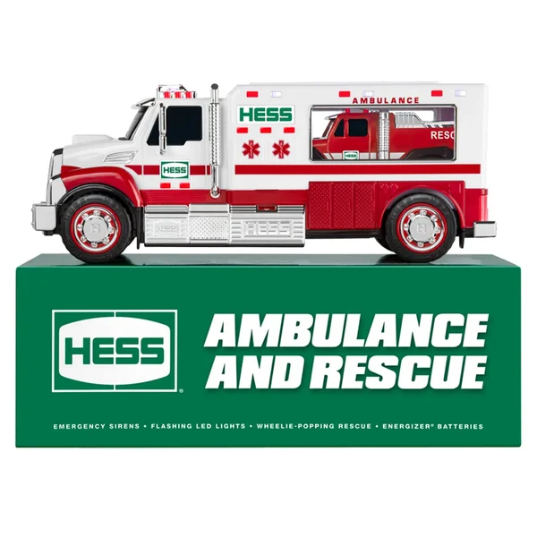 Hess 2020 Toy Truck - Ambulance and Rescue, Size: 4.4