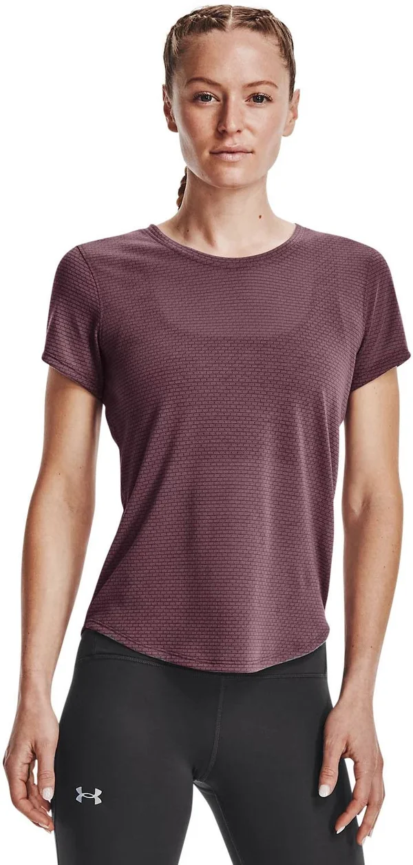 Under Armour Women's Streaker Run Short Sleeve - Purple, Xs