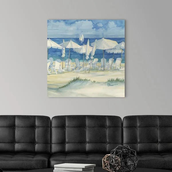 White Dune Beach II - Canvas Wall Art, 30x30, Great Big Canvas
