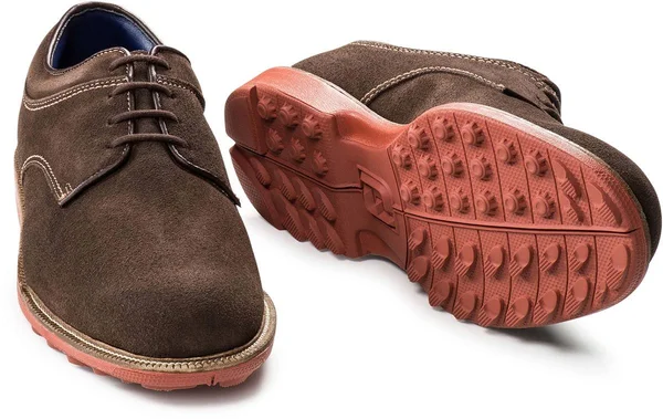 FootJoy Club Casuals Suede Shoes - Men - Brown - 7.5 Wide