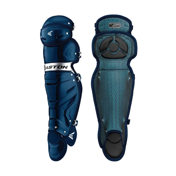 Easton Gametime Adult Leg Guards - Navy