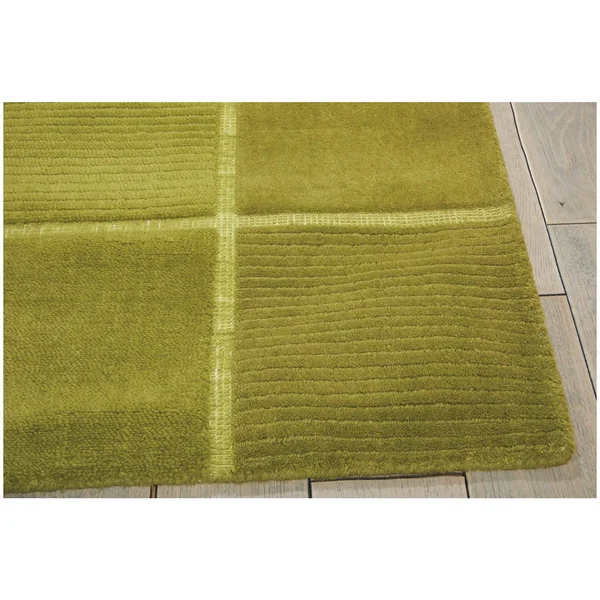 Nourison Westport Green Area Rug WP31 5& x 8&
