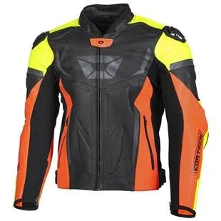Cortech Apex V1 Jacket - Orange/Hi-Viz Yellow - M
