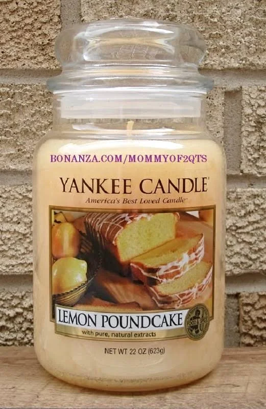 Yankee Candle Lemon Pound Cake Large Jar Candle