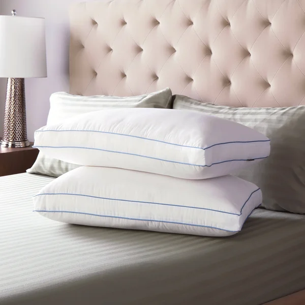 SwissLux Extra Firm Density Gusseted Pillows (Set of 2) Standard