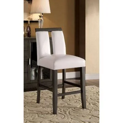 Chenut 27x22 Counter Stool Wade Logan Color: Beige/Gray