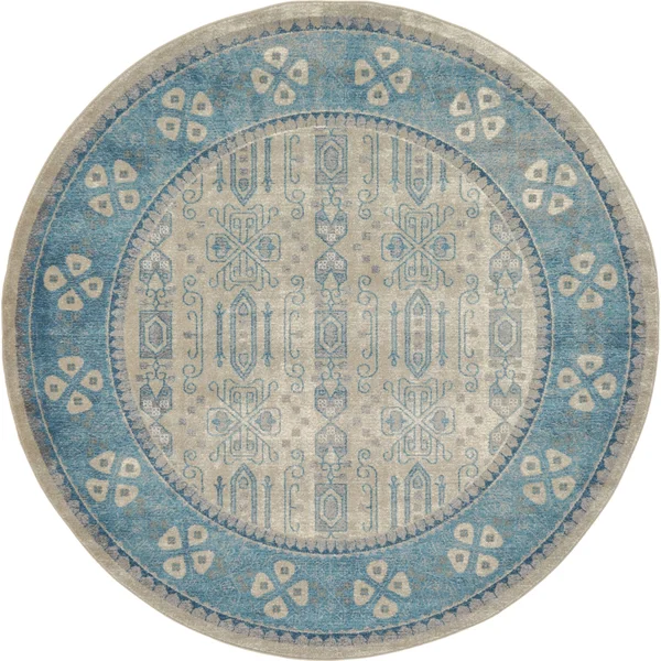 Unique Loom Aigen Salzburg Runner Rug - 2& 7 x 10& (Beige)