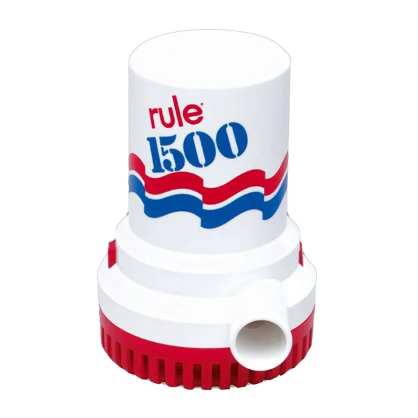 Rule - 1500 GPH Non-Automatic Bilge Pump - 24V