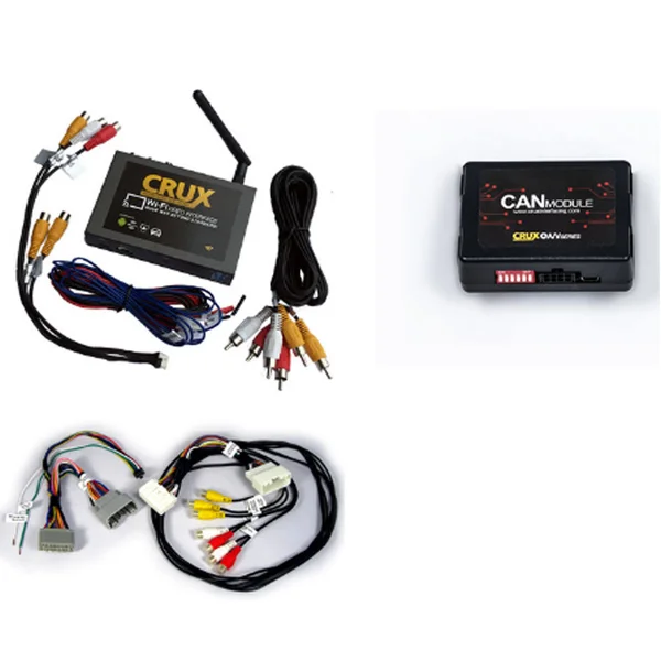 The Crux WVICH-03M Is A Wi-Fi Connectivity & OEM Integration Kit for Select Chrysler - Dodge and Jeep Vehicles with MyGig Rad