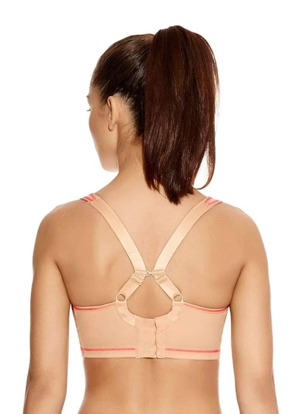Freya Sonic Moulded Underwired Sports Bra Nude - AA4892NUE, Poinsettia - 32H Nude