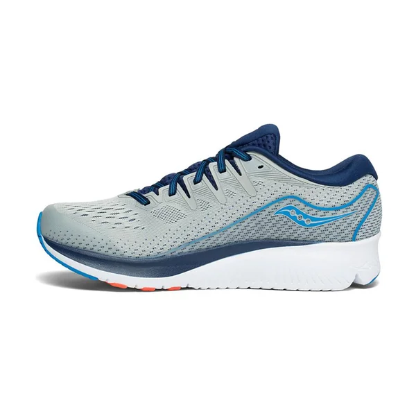 Saucony, Ride ISO 2, Men's Grey/Blue, 13