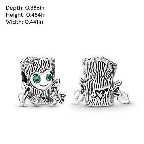 Pandora - 798260NRG Sweet Tree Monster Charm Silver