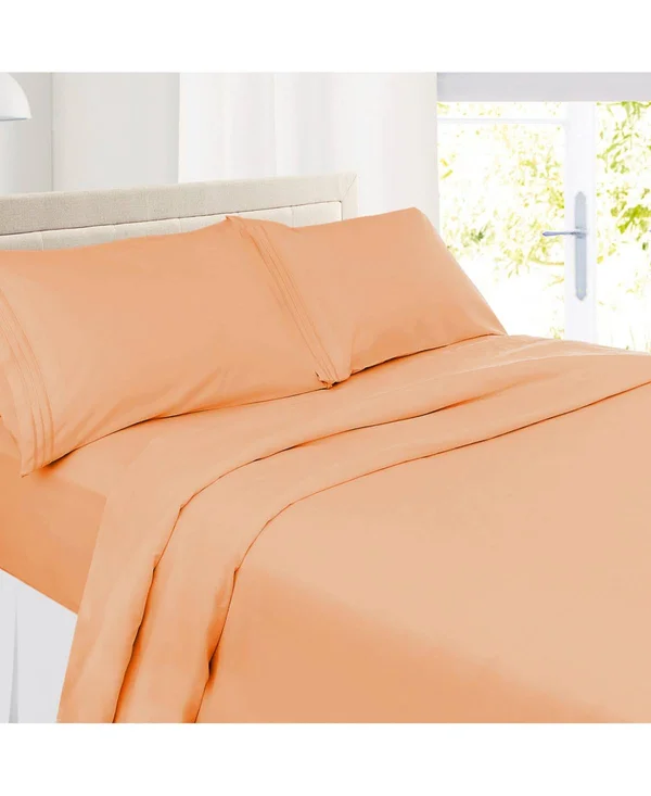 Premier 1800 Series Deep Pocket 3 pc. Sheet Set - Twin - Taupe