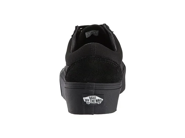 Vans Old Skool Platform Black Women's Shoes-8