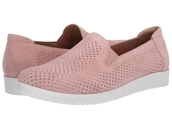 Naturalizer Women's Bonnie Slip-On - Size: 8.5, Rose Suede