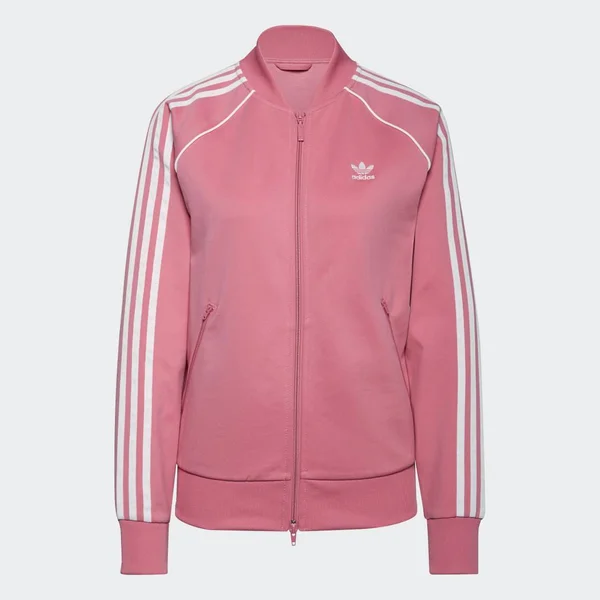 Adidas Originals Women's Superstar Track Jacket Primeblue - Rose Tone