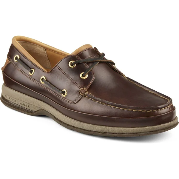 Sperry Men's Gold Cup ASV Boat Shoe Amaretto Leather 8
