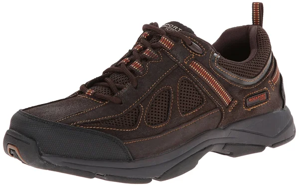 Rockport Men's Rock Cove Lace Up Pinecone Suede 7 W