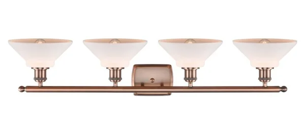 Innovations Lighting 516-4W-BK-G131 Orwell - 4 Light Bath Vanity