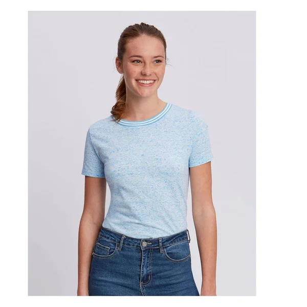Cutter & Buck Advantage Space Dye Tee - LCK00065 - (Alarm, XXL)