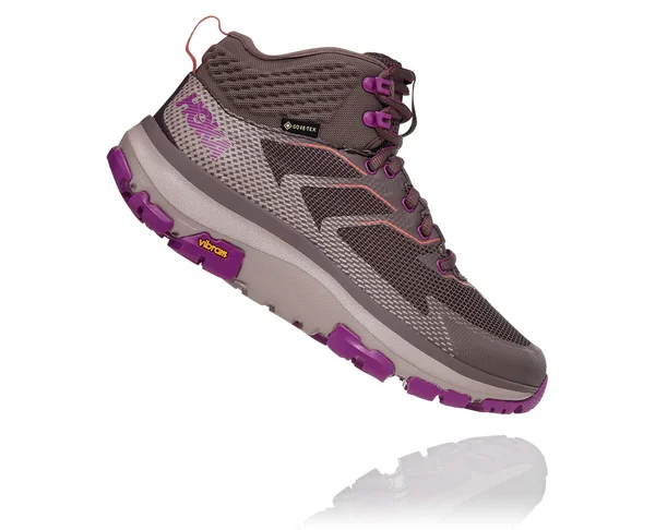 Hoka One One Women's TOA GTX - 7 - Black Iris, Aquamarine