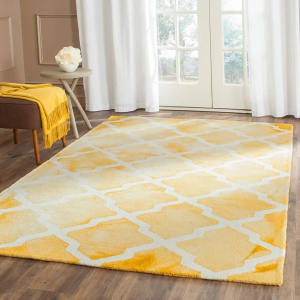 Safavieh 2&-6x22 x 4& Dip Dye DDY540C Grey, Ivory Rug