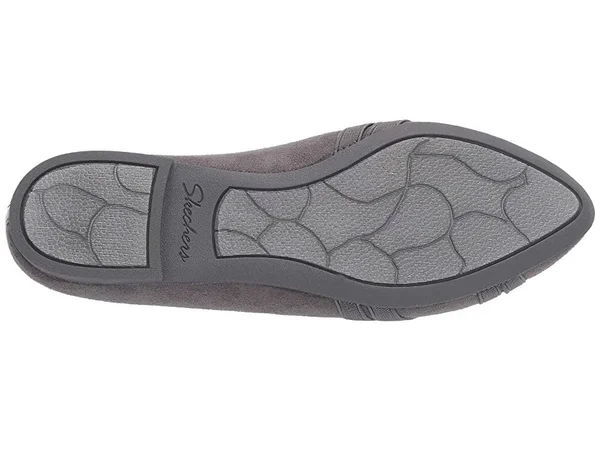 Women's Skechers Cleo Lane Change Flat, Size: 5.5, Charcoal