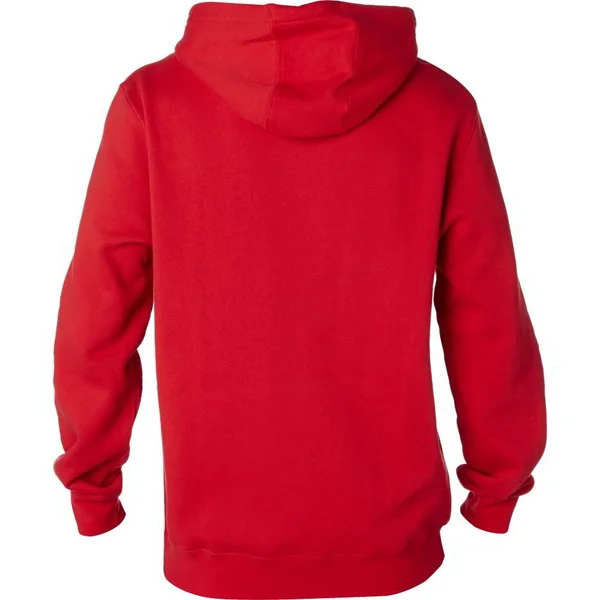 (XL) Fox Legacy Moth Pullover Fleece - Dark Red