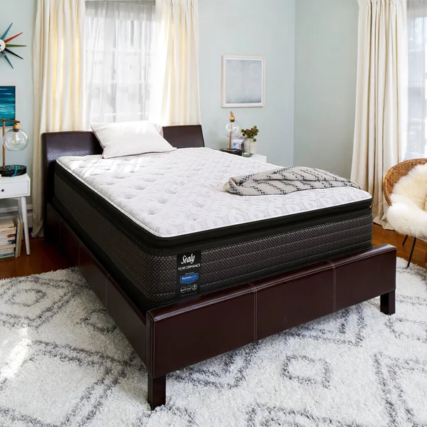 Sealy Response Performance 13.5-inch Plush Pillow Top Mattress - Twin