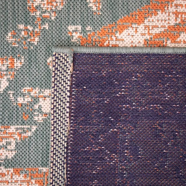 BALTA Rugs Augusto Modern Southwestern Indoor/Outdoor Area Rug - Dark Blue, 7&10x22 x 10&